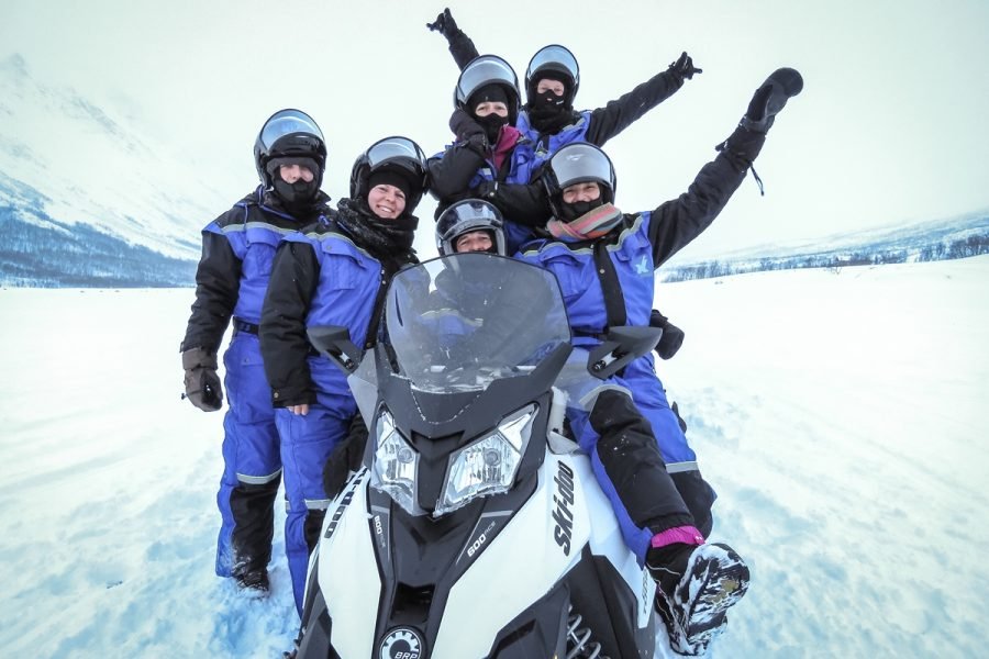 Snowmobile Safari in the Lyngen Alps